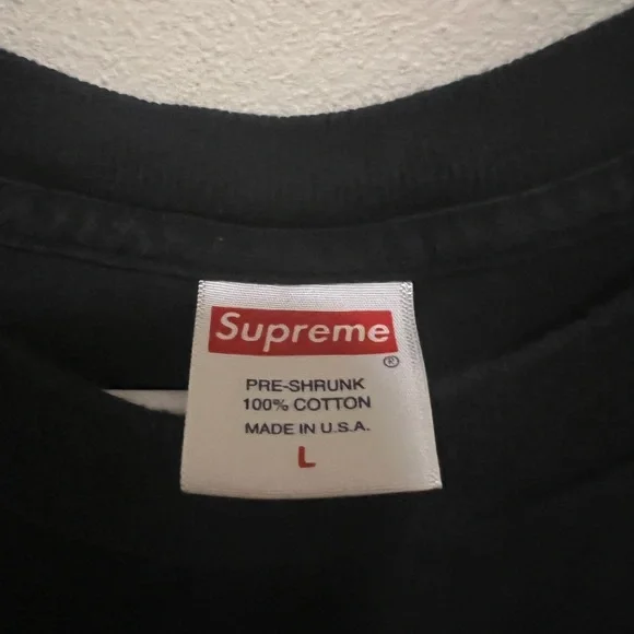 Supreme ladybug tee size L black - Picture 5 of 5